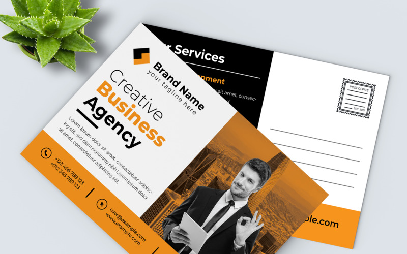 Creative Business Post Card Template Corporate Identity