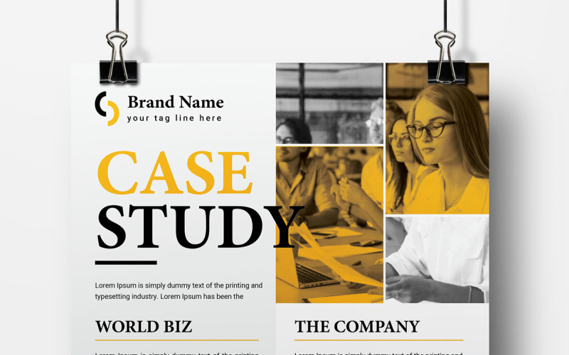 Creative Case Study Templates Corporate Identity