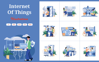 M590_Internet Of Things Illustration Pack