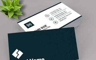 Simple Business Cards Template layout
