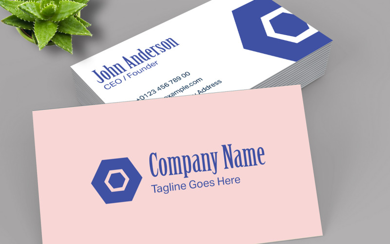 Creative & Clean Business Card Design Corporate Identity