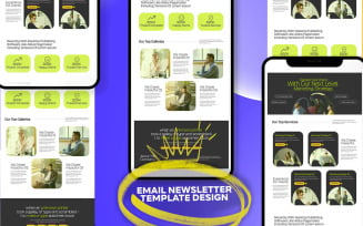 E-commerce Landing page E-newsletter email marketing Template Design