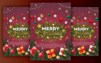 Season's Greetings: A Festive A4 Christmas Template to Illuminate Your Celebrations!