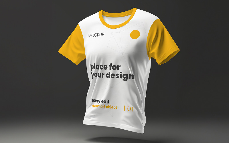 Shirt Floating Design Mockups Product Mockup