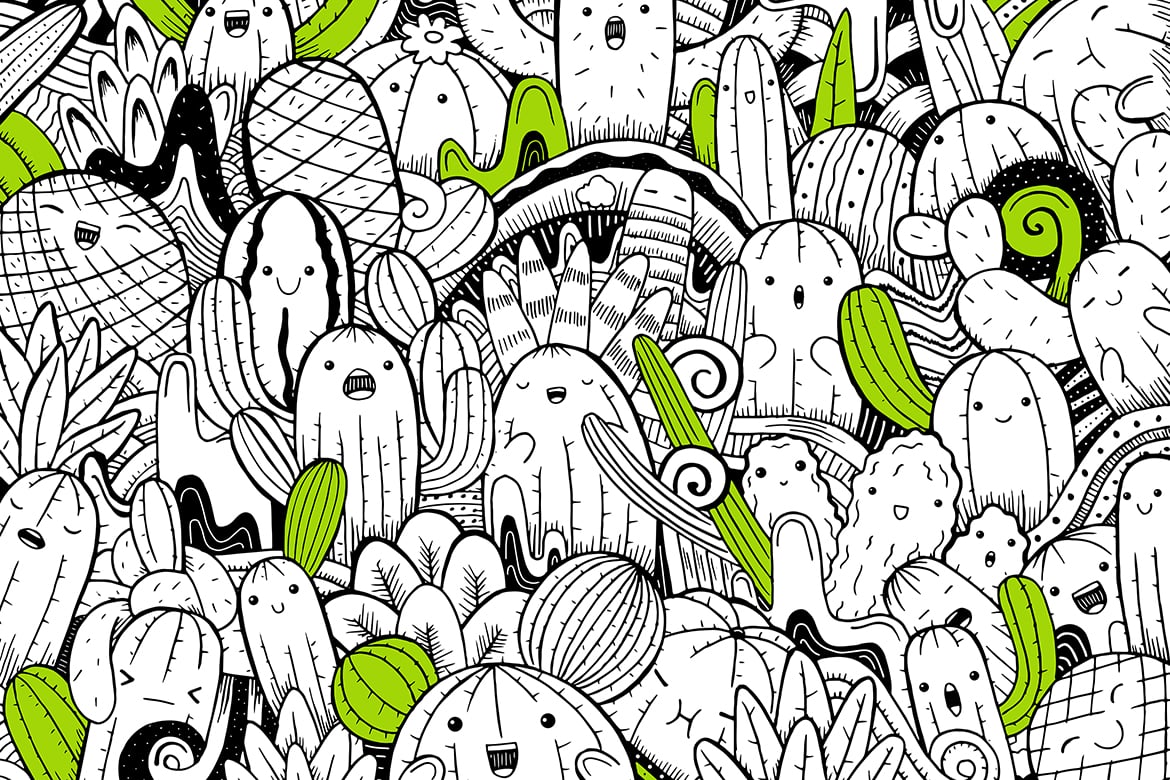 Kit Graphique #378908 Cactus Nature Divers Modles Web - Logo template Preview