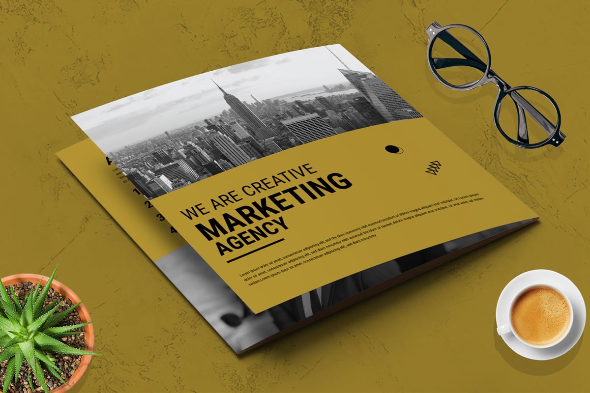 Template #378914 Agency Brochure Webdesign Template - Logo template Preview