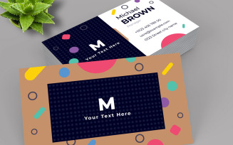 Abstract Business Card Templates