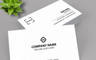 White Minimal Business Cards