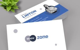 Clean Design Business Cards Layout
