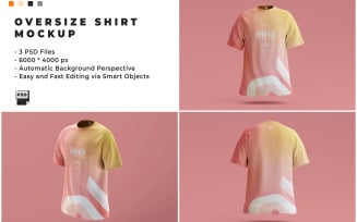 Oversize Shirt Mockup Template