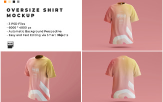 Oversize Shirt Mockup Template