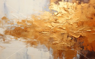 Artistic Wall Decor Golden Foil 5