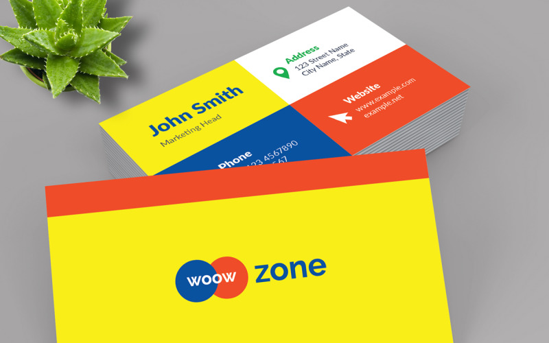 Creative Minimal Individual Business Card Corporate Identity