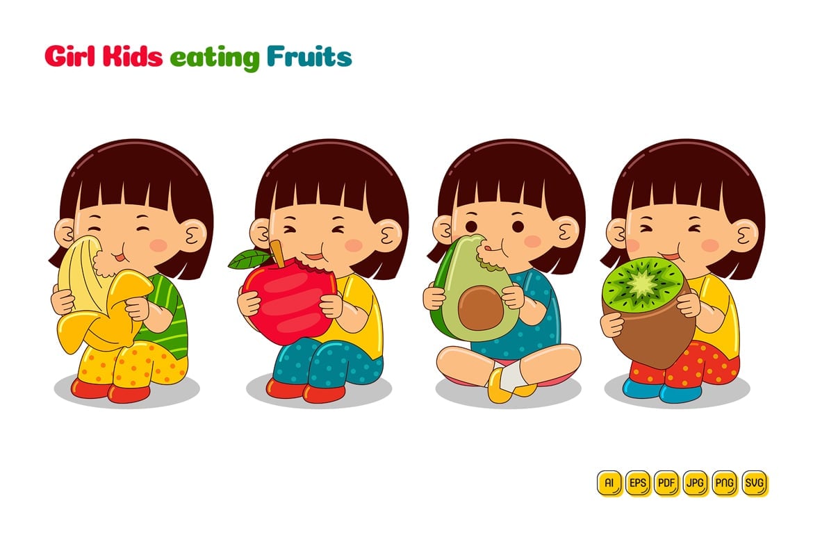 Kit Graphique #379211 Alimentation Enfant Web Design - Logo template Preview