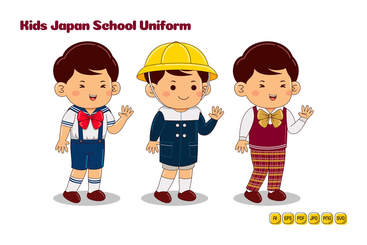 Kit Graphique #379232 Education Uniform Divers Modles Web - Logo template Preview
