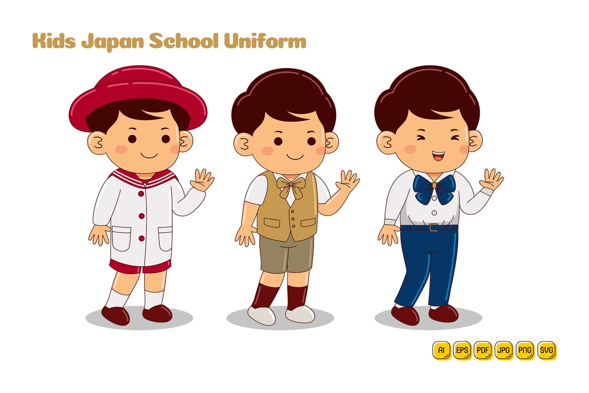 Kit Graphique #379233 Education Uniform Divers Modles Web - Logo template Preview