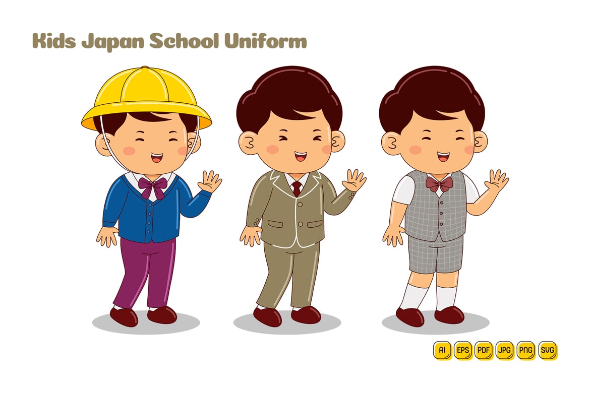 Kit Graphique #379235 Education Uniform Divers Modles Web - Logo template Preview