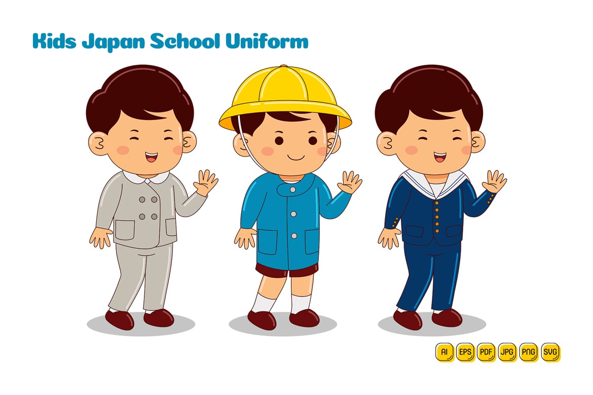 Kit Graphique #379236 Education Uniform Divers Modles Web - Logo template Preview
