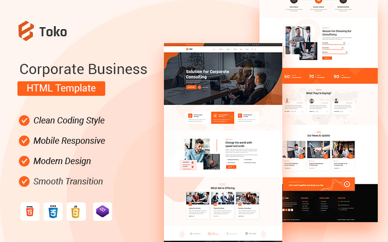 Kit Graphique #379297 Business Entreprise Web Design - Logo template Preview