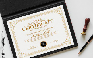 Certificate of Appreciation- Template