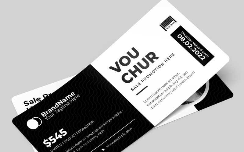 Gift Vouchers Templates Layout Corporate Identity