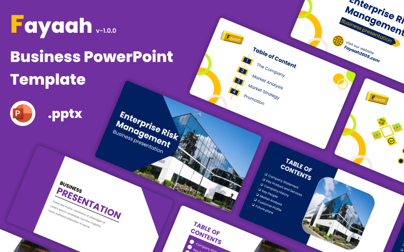 Fayaah - Business PowerPoint Template