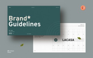 Brand Guidelines Presentation Layout