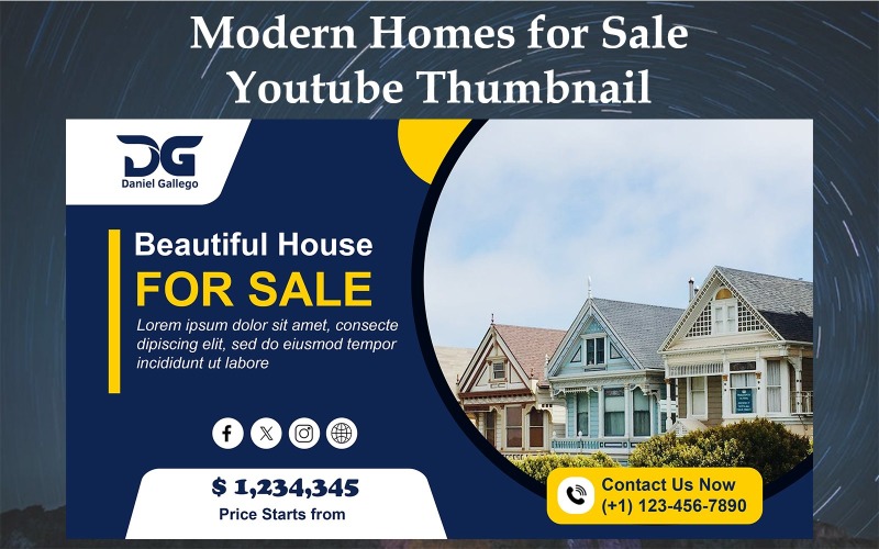 Property Promotion Thumbnail - YouTube Thumbnail - 012 Social Media