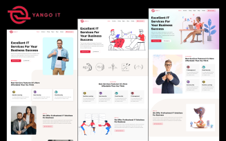 Yango - Technology IT Solutions, Services Provider Company and Business Elementor WordPress Theme