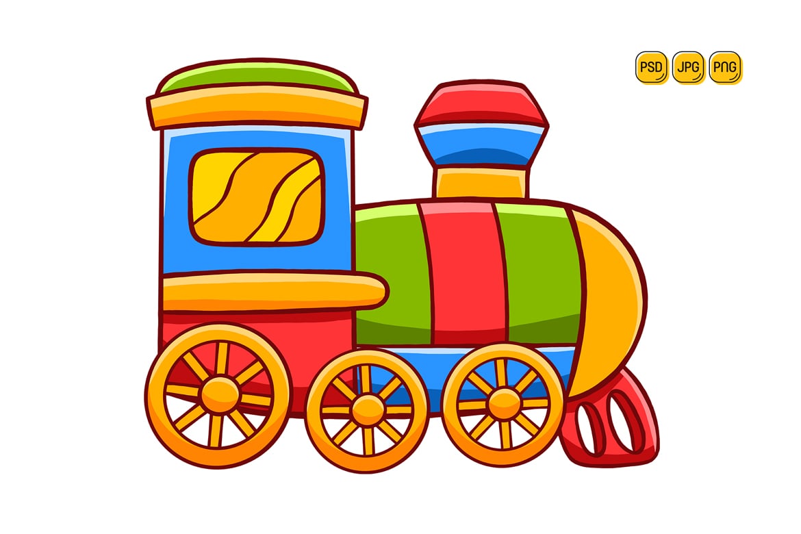 Template #379444 Toy Train Webdesign Template - Logo template Preview