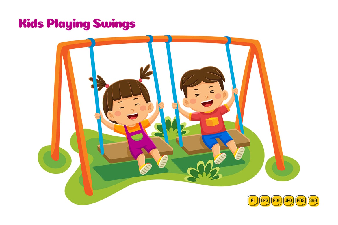 Template #379458 Playground Swing Webdesign Template - Logo template Preview
