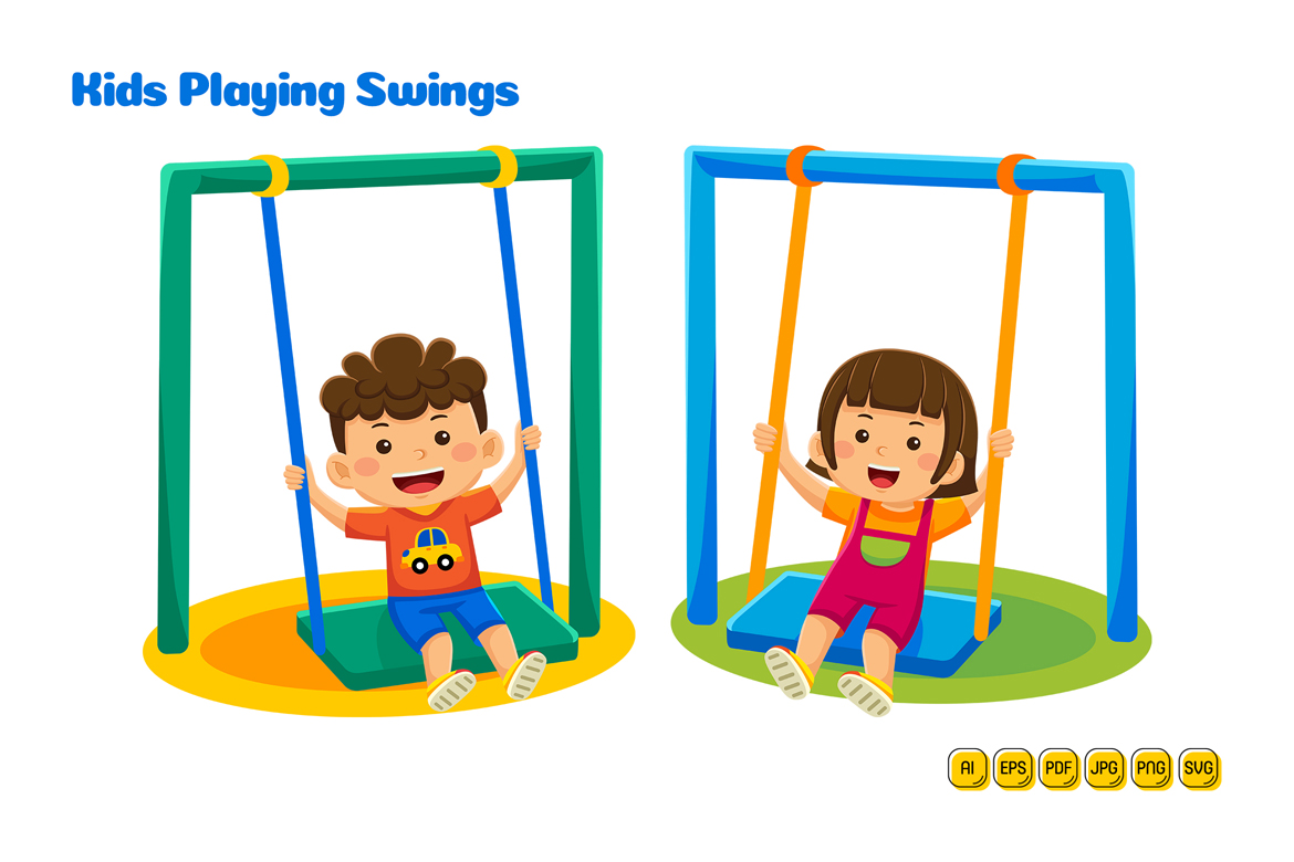 Template #379459 Playground Swing Webdesign Template - Logo template Preview