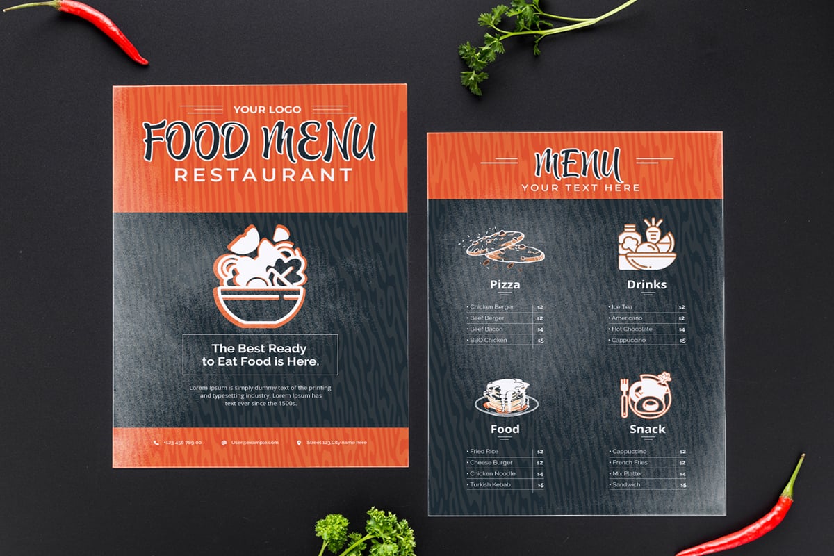 Template #379507 Cafe Card Webdesign Template - Logo template Preview