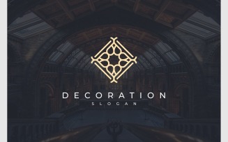 Abstract Decorative Simple Elegant Logo