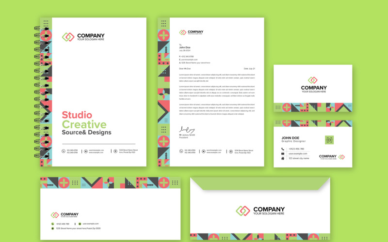 Corporate Identity Pack Templates