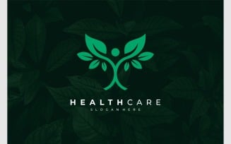 Human Leaf Healthcare Logo