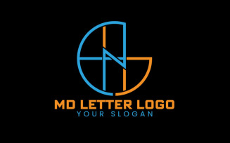 ENFG letter Brand Identity Logo Template