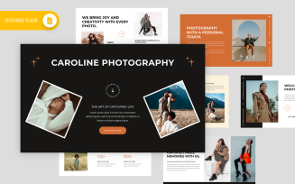 Caroline - Photography Google Slide Template
