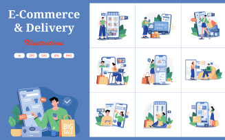 M530_E-Commerce Illustration Pack