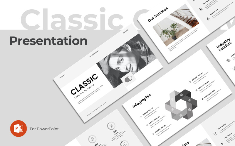 Classic PowerPoint Layout Presentation Template PowerPoint Template