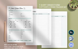 Tshirt Order Form Template
