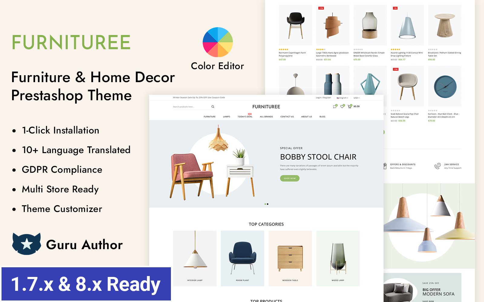 Kit Graphique #379984 Furniture Dcoration Divers Modles Web - Logo template Preview