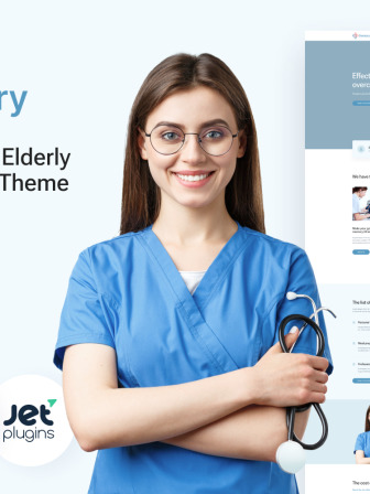 Seniory - Nursing Home &amp; Elderly Care WordPress Elementor Theme