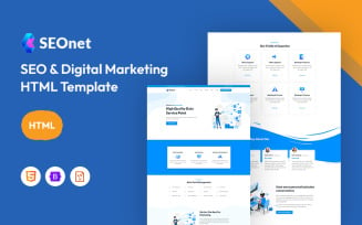 Seonet – SEO & Digital Marketing Website Template