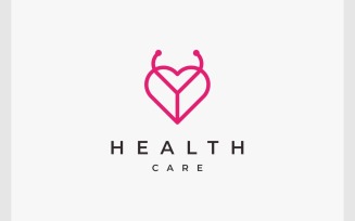 Stethoscope Medical Healthcare Logo