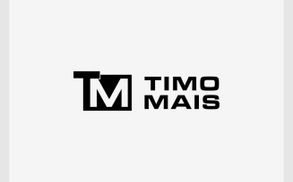 Letter TM Simple Monogram Logo