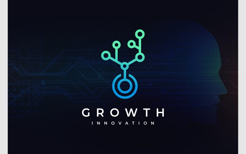 Technology Molecule Innovation Logo Logo Template