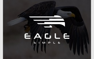 Abstract Eagle Hawk Falcon Logo