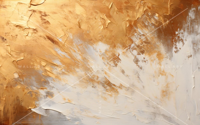 Abstract Art Golden Foil Elegance 8 Background
