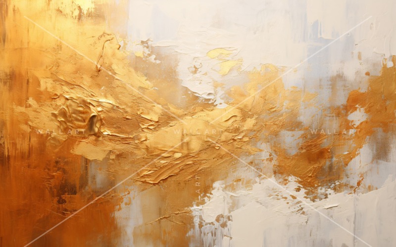 Artistic Wall Decor Golden Foil 10 Background